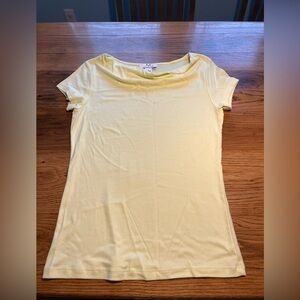 Magaschoni Lime Green Short Sleeve Top Size Large